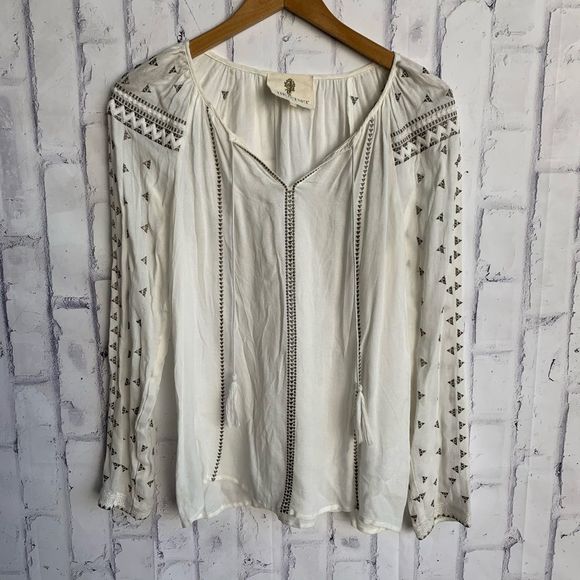 The Jetset Diaries Stevie Embroidered Tunic Blouse TJD Revolve - Picture 2 of 9